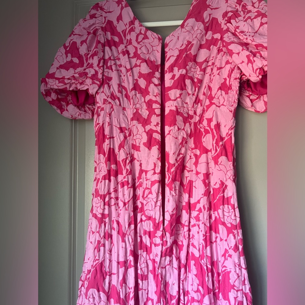 HYACINTH HOUSE Pink Floral Empire Ella Maxi Dress - Picture 13 of 15